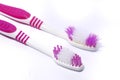 Two toothbrushes Royalty Free Stock Photo