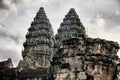 Two Towers Of Angkor Wat