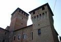 Two towers of the castle of Montecchio Emilia