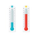 two vector thermometers