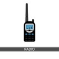 Two Way Radio Icon Royalty Free Stock Photo