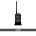 Two Way Radio Icon Royalty Free Stock Photo