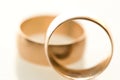 two Wedding bands Royalty Free Stock Photo