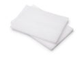 Two white foam sheets Royalty Free Stock Photo
