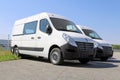 Two White Renault Master Vans, Third Generation