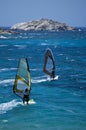 Two Windsurfer Royalty Free Stock Photo
