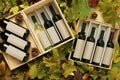 Two wine gift boxes