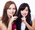 Two women Royalty Free Stock Photo