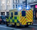 Emergency ambulance in London