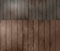 Two wood textures Royalty Free Stock Photo