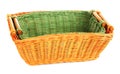 Two Wooden Baskets Royalty Free Stock Photo