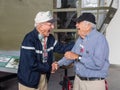 World War II Veterans Who Flew B-24 Missions Meet on Veterans Day at the World War II Museum in New Orleans