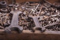 Two wrenches Royalty Free Stock Photo