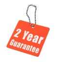 Two year guarantee