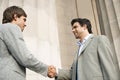 Businessmen shaking hands. Royalty Free Stock Photo