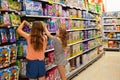 Two Young Girls Shopping