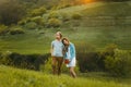 Two young lovers Royalty Free Stock Photo