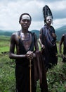 Two young Maasai boys or junior warriors are called Morans