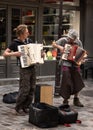 Two young Musicians of street