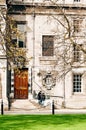 Two young women on campus of Trinity College Dublin