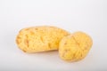 Two Yukon Gold Potatoes