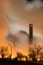 Twp Smoke Stacks Rising