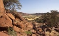 Twyfelfontain in Damaraland Royalty Free Stock Photo