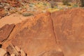 Twyfelfontein, site of ancient rock engravings in the Kunene Region of north-western Namibia