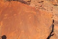 Twyfelfontein, site of ancient rock engravings in the Kunene Region of north-western Namibia