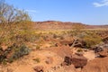 Twyfelfontein, site of ancient rock engravings in the Kunene Region of north-western Namibia