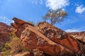 Twyfelfontein, site of ancient rock engravings in the Kunene Region of north-western Namibia