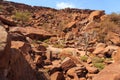 Twyfelfontein, site of ancient rock engravings in the Kunene Region of north-western Namibia