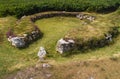 Ty Mawr Ancient Hut Circle on Holyhead, Anglesey