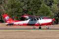 Cessna 182 Skylane VH-UAR single engine light aircraft Royalty Free Stock Photo
