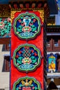 Tyangboche. Tengboche buddhist monastery in Himalayan mountains of Nepal