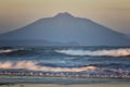 Tyatya volcano at sunset, Kunashir, South Kuriles