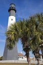 Tybee Island Lighthouse Royalty Free Stock Photo