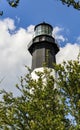 Lighthouse on Tybee Island, Georgia Royalty Free Stock Photo