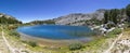 Tyee Lake Panorama Royalty Free Stock Photo