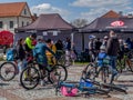 Tykocin, podlaskie, Poland - May 3rd 2023 - Maratony Kresowe, biking championship