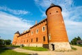 The Tykocin Royal Castle located on the right bank of the river Narew in Tykocin Royalty Free Stock Photo