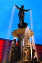 Tyler Davidson Fountain, Cincinnati Royalty Free Stock Photo