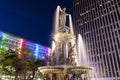 Tyler Davidson Statue - Fountain Square - Downtown Cincinnati, Ohio Royalty Free Stock Photo