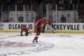 Tyler Randell of the Ottawa Senators skates during warmup