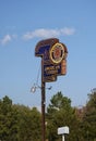 Tyler, TX : American Legion Hall Sign located outside of Tyler, Texas