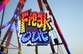 Tyler TX Circa 2012 - Freak Out Ride at County Fair in Rural East Texas Royalty Free Stock Photo