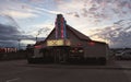 Tyler, TX - November 10, 2018: Whataburger Hot Rod Cafe located on South Broadway in Tyler, Texas Royalty Free Stock Photo