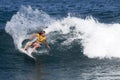 Tyler Wright Surfing in Womens Hawaiian Pro