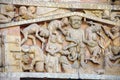 Tympanum carvings of the Last Judgment