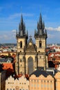 Tyn Church, Prague, Czech Republic Royalty Free Stock Photo